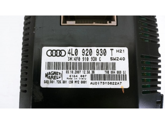 Панель приборов 4L0920930T   Audi Q7 4L       