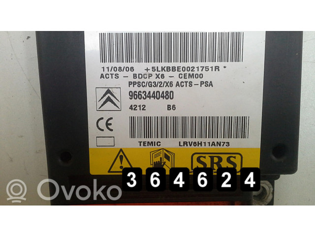 Řídící jednotka 9663440480   Citroen C6 2006