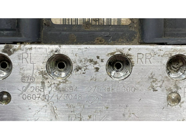 Блок АБС 27534FE300, 476L6100306   Subaru  Impreza II  2006-2007 года