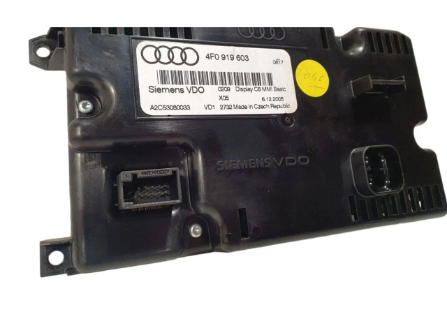 Дисплей    4F0919603   Audi A6 S6 C6 4F