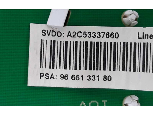 Přístrojová deska  Peugeot 207 2006 9666133180, A2C53337660  