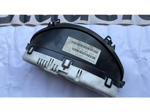Přístrojová deska  Mercedes-Benz ML W163 2003 3329130030, A1635403011  