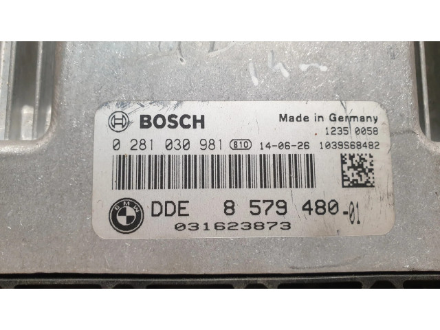 Řídící jednotka 8579480, 0281030981   BMW 3 F30 F35 F31 2013