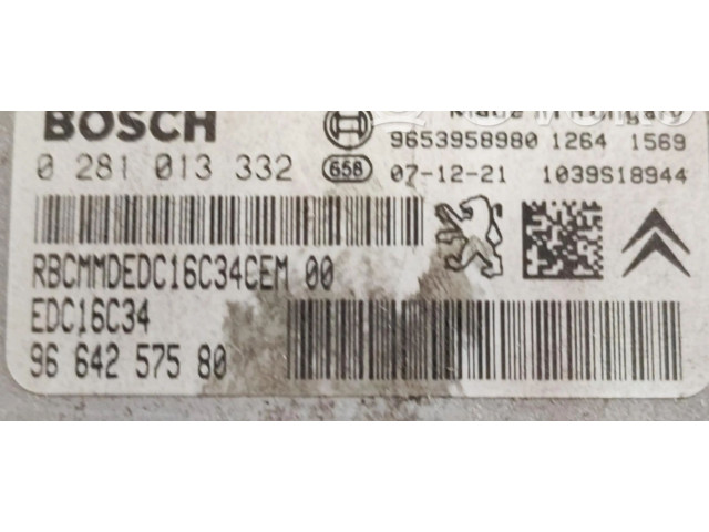 Řídící jednotka 9HZ   Peugeot 308 2008