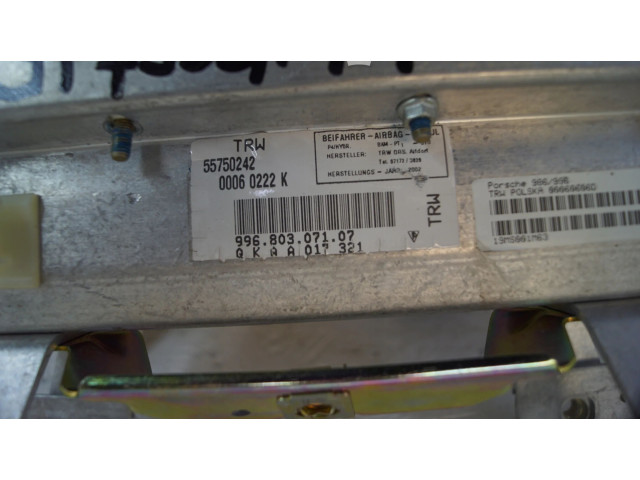 Подушка безопасности пассажира 99680307107   Porsche 911 996