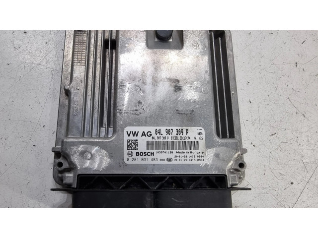 Блок управления двигателя 04L907309P, 0281031483   Audi A3 S3 8V