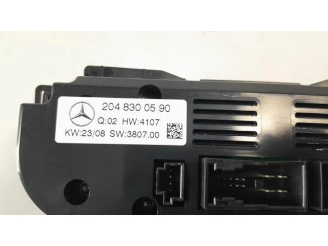 Блок управления климат-контролем 2048300590   Mercedes-Benz C W204