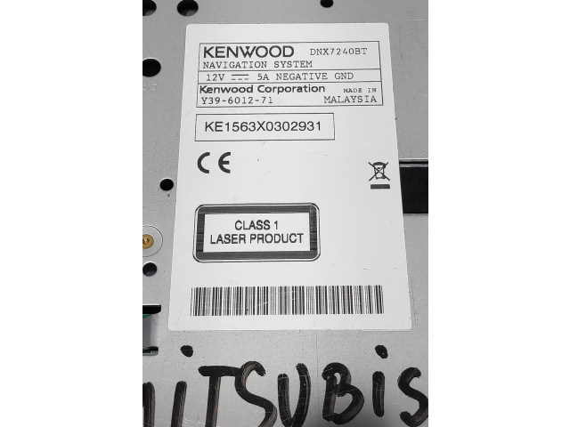 Дисплей    DNX7240BT   Mitsubishi ASX