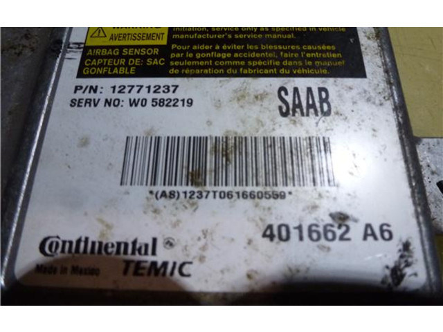 Блок подушек безопасности 12771237   Saab 9-3 Ver2