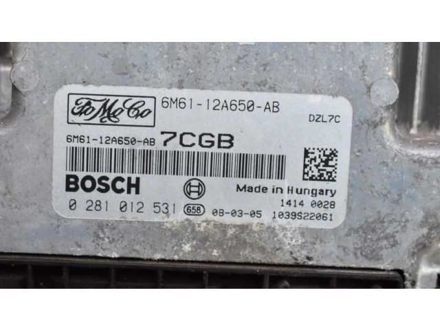 Řídící jednotka 0281012531, 0281012531   Mazda 3 I 2008