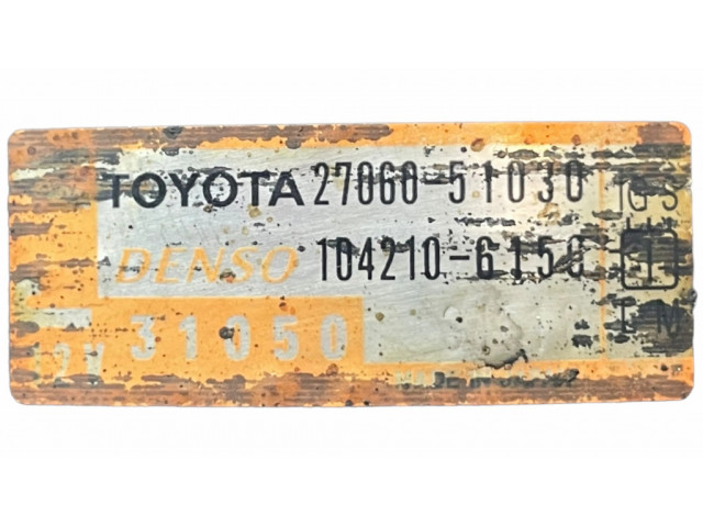 Генератор 2706051030   Toyota Land Cruiser (J200) 2.0     