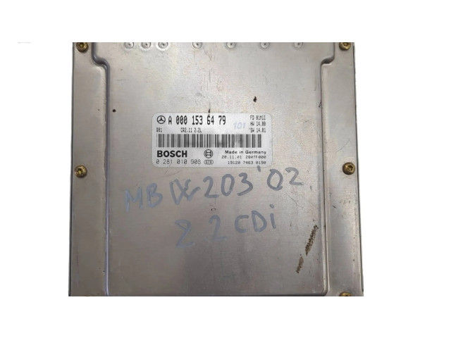 Řídící jednotka A0001536479, 28RTF000   Mercedes-Benz C W203 2002