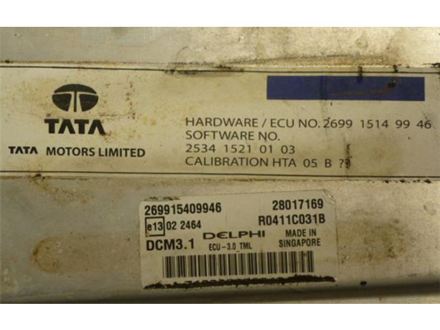 Řídící jednotka 269915409946, 28017169   Tata Safari 2006