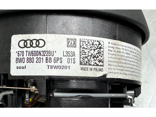 Volant Audi S5 F5 2017 8W0419091FE, 8W0880201BB  
