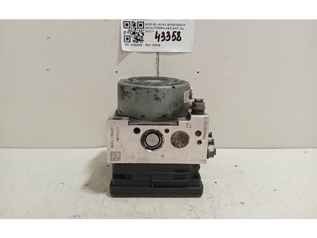 Блок управления АБС 3Q0614517F, 3Q0614517F   Audi A3 S3 8V