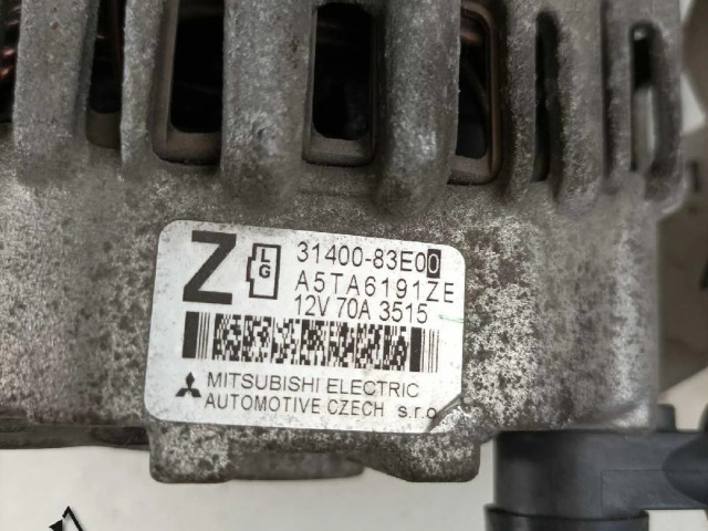 Генератор 31400-83E00, A5TA6191ZE   Suzuki Baleno IV      