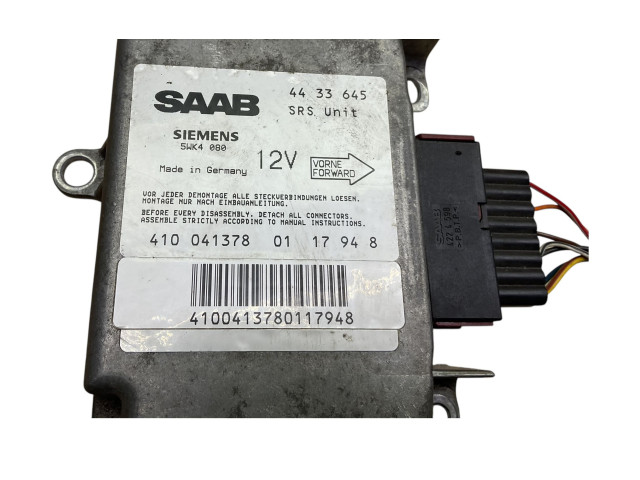 Блок подушек безопасности 4433645   Saab 900