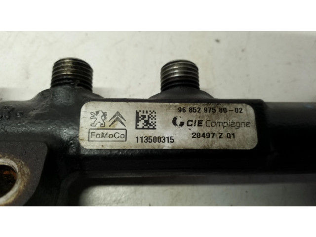 Vstřikovací lišta 9685297580, 9670076780   Ford Focus  pro naftový motor 1.6  