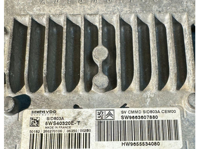 Řídící jednotka HW9655534080, 5WS40320E-T   Lancia Phedra 