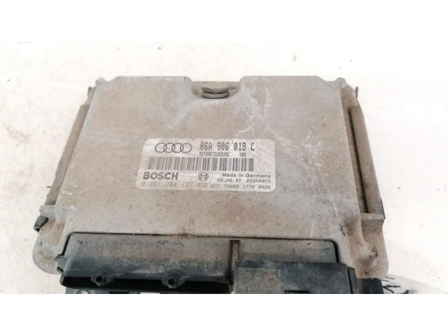 Блок управления двигателя 06A906018C, 0261204127   Audi A3 S3 8L