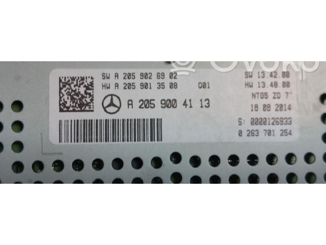 Дисплей    A2059004113   Mercedes-Benz C W205