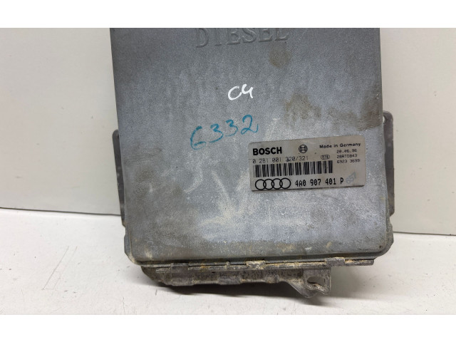 Řídící jednotka 0281001320   Audi A6 S6 C4 4A 1995