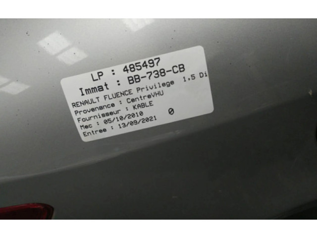 Блок управления климат-контролем 275100018R   Renault Fluence