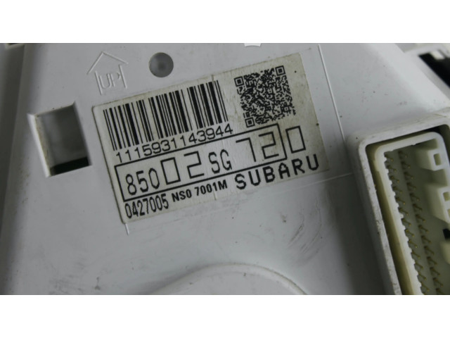 Панель приборов 85002SG72   Subaru Forester SJ       