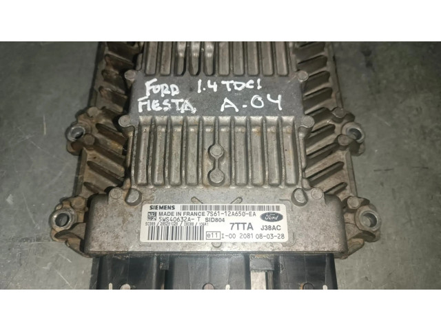 Блок управления двигателя 5WS40632A, CENTRALITAMOTORUCE   Ford Fiesta