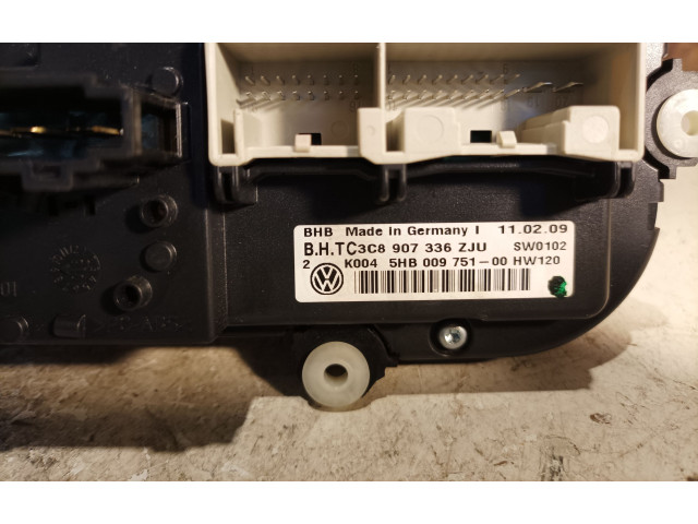 Блок управления климат-контролем 3C8907336ZJU, K0045HB00975100   Volkswagen Golf VI