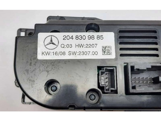 Модуль блока управления кондиционером A2048309885   Mercedes-Benz CLK AMG A208 C208