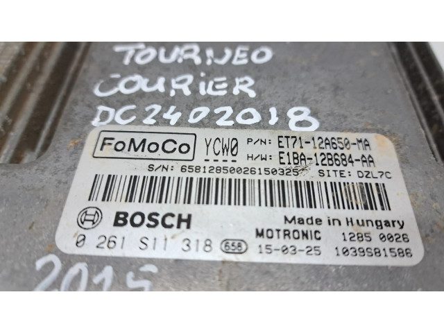Řídící jednotka    Ford Turneo Courier 2015
