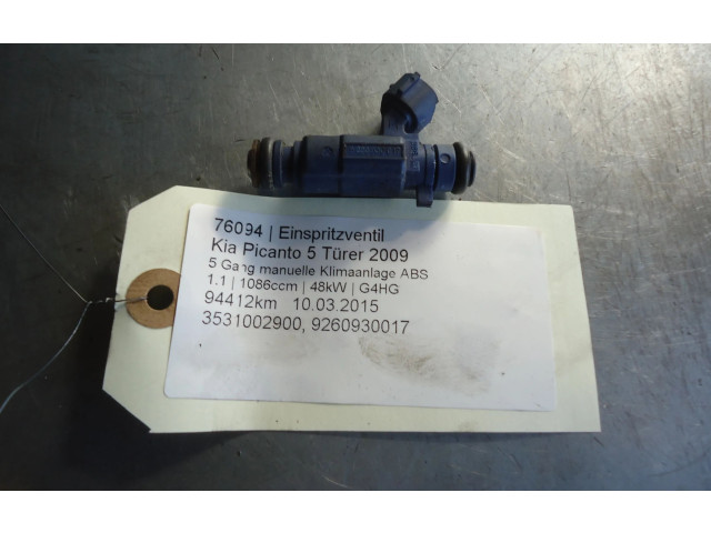 Vstřikovač 3531002900, 3531002900   KIA Picanto    G4HG 