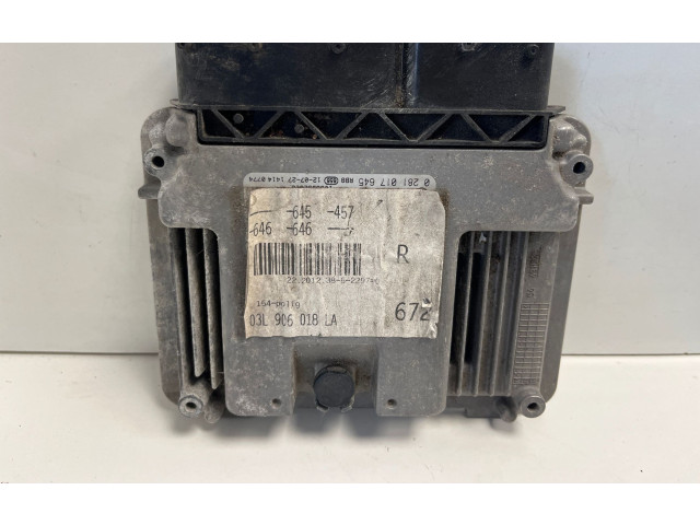 Блок управления двигателя 03L906018LA   Audi A6 S6 C7 4G