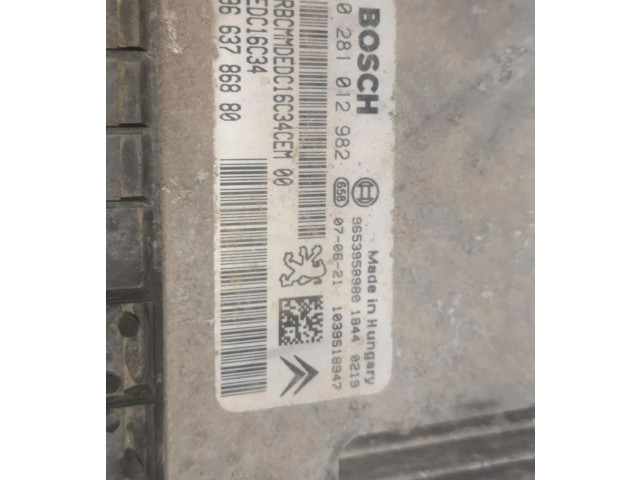 Řídící jednotka SLV9663786880   Peugeot Expert 