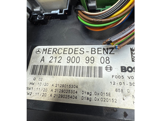   Pojistková skříňka A2129009908, A2129025304   Mercedes-Benz SLK R172 2014