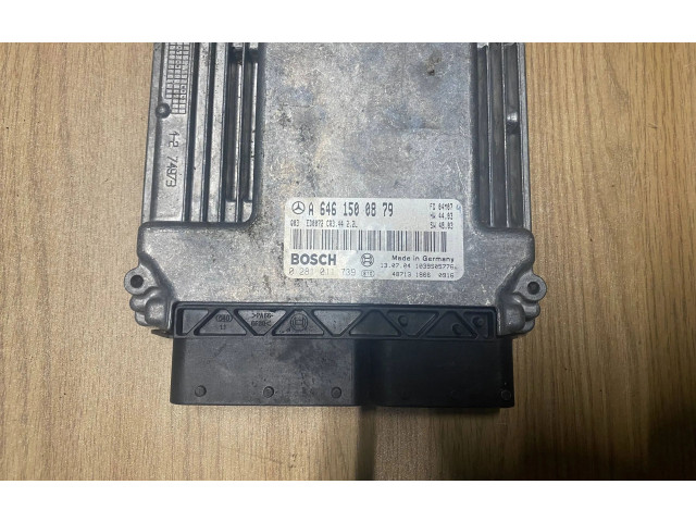 Řídící jednotka A6461500879, 0281011739   Mercedes-Benz C W203 2004