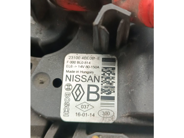 Генератор 231004BE0B, F000BL0814   Nissan Pulsar      