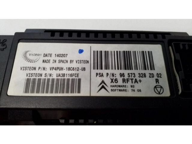 Блок управления климат-контролем 96573328ZD02   Citroen C6