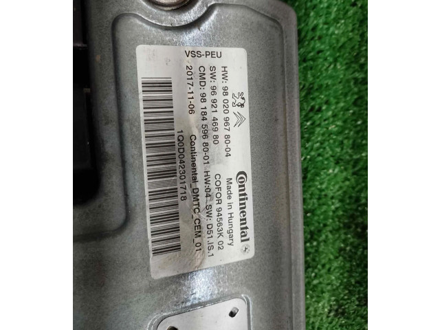 Řídící jednotka 9692146980, 980209678004   Peugeot 3008 II 2017