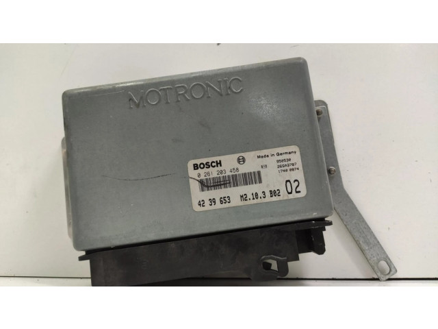 Блок управления двигателя 0261203458, 4239653   Saab 900
