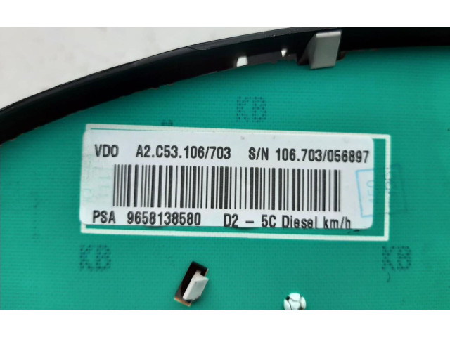 Přístrojová deska  Peugeot 207 CC 2005 A2C53106703  