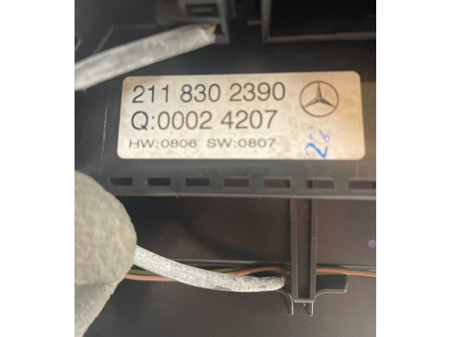 Блок управления климат-контролем 2118302390, 00024207   Mercedes-Benz E W211