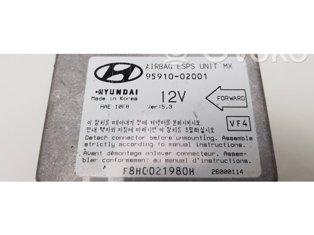 Блок подушек безопасности 9591002001, 26000114   Hyundai Atos Prime