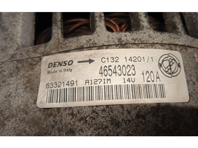Генератор 46543023, 63321491   Fiat Stilo      