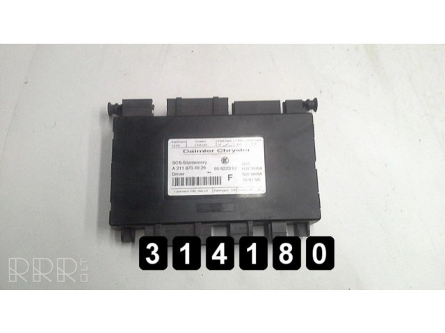 Řídící jednotka A2118704926   Mercedes-Benz ML W164 2006