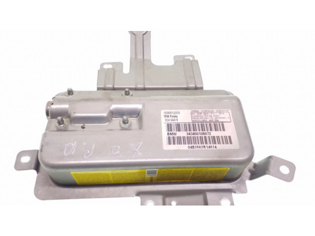 Подушка безопасности двери 343400108072, 30348448B   BMW X3 E83