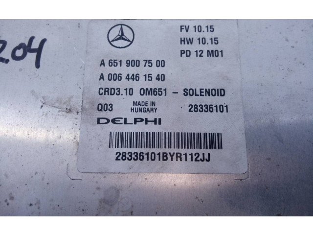 Řídící jednotka A6519007500, A0064461540   Mercedes-Benz C W204 2012