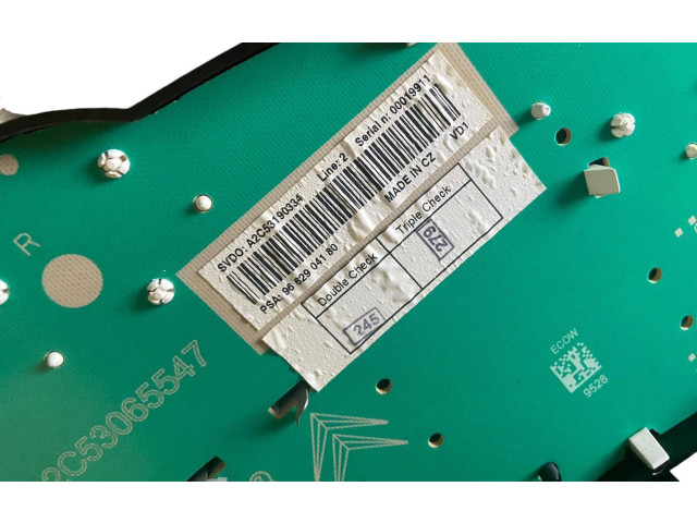Přístrojová deska  Peugeot 207 CC  A2C53065547, 9662904180  