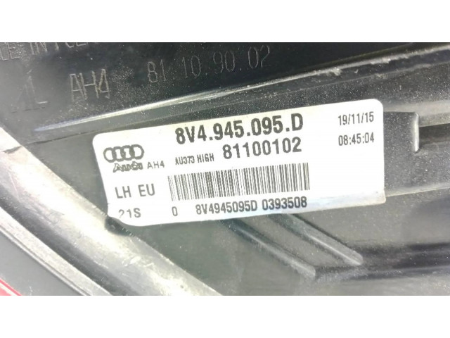 Задний фонарь  8V4945095D    Audi A3 S3 A3 Sportback 8P   2005-2013 года